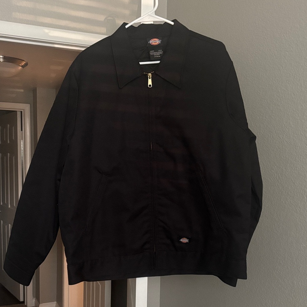 Dickies Men's Classic Black Shirt Jacket